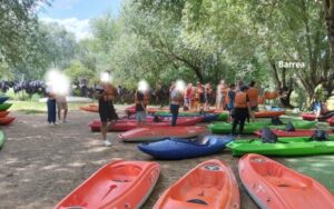 foto delle canoe antiribaltamento