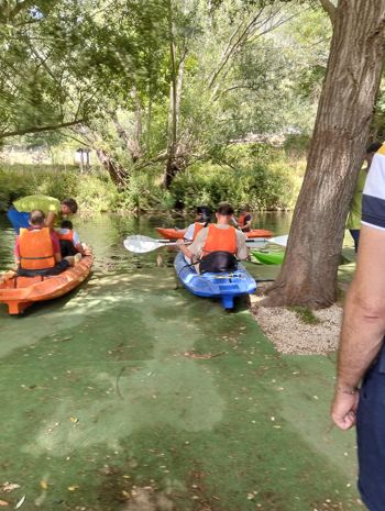 In canoa sul fiume Tirino: la mia esperienza 6 partenza in canoa da terra